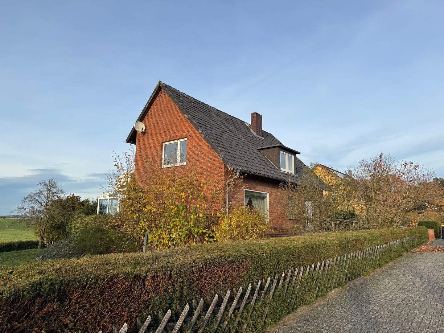 Immobilie in Rätzlingen - Ihr Rückzugsort aus Rotklinker - mit Panorama bis zum Horizont - Bild 4