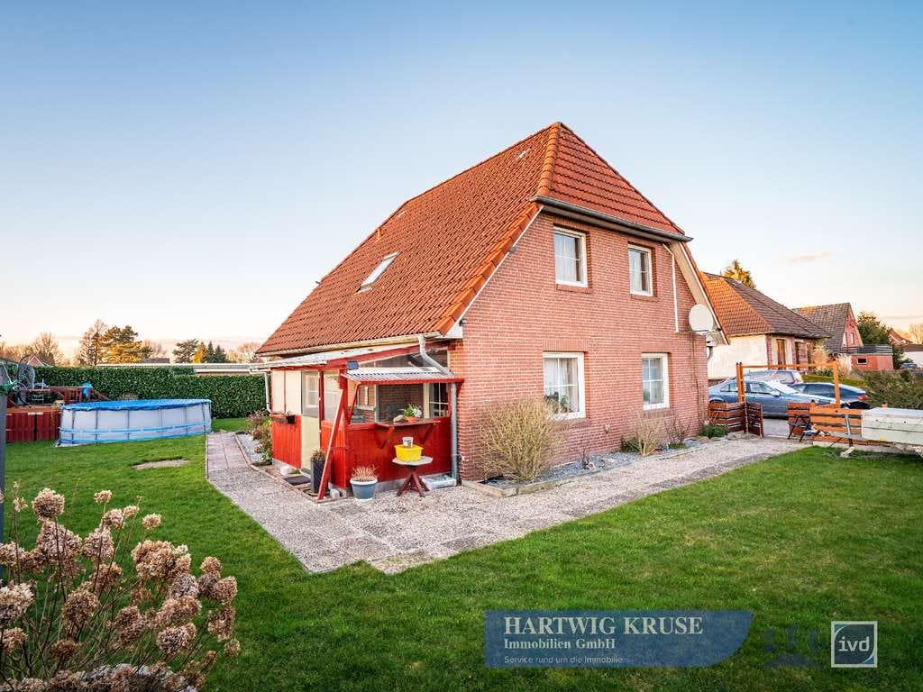 Immobilie in Drochtersen - Vermietetes Einfamilienhaus in ruhiger Lage – mit Wintergarten und Garage - Bild 0