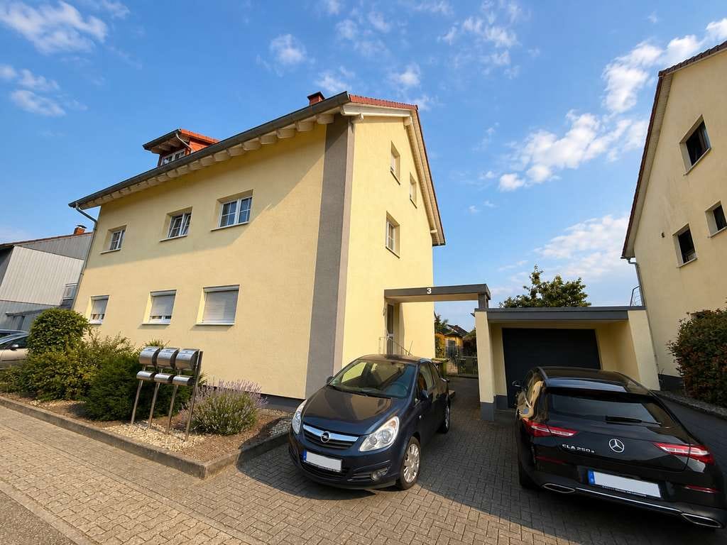 Immobilie in Rheinzabern - Sehr gepflegte 3,5-ZKB Dachgeschosswohnung - mit Balkon und Stellplatz - Bild 0
