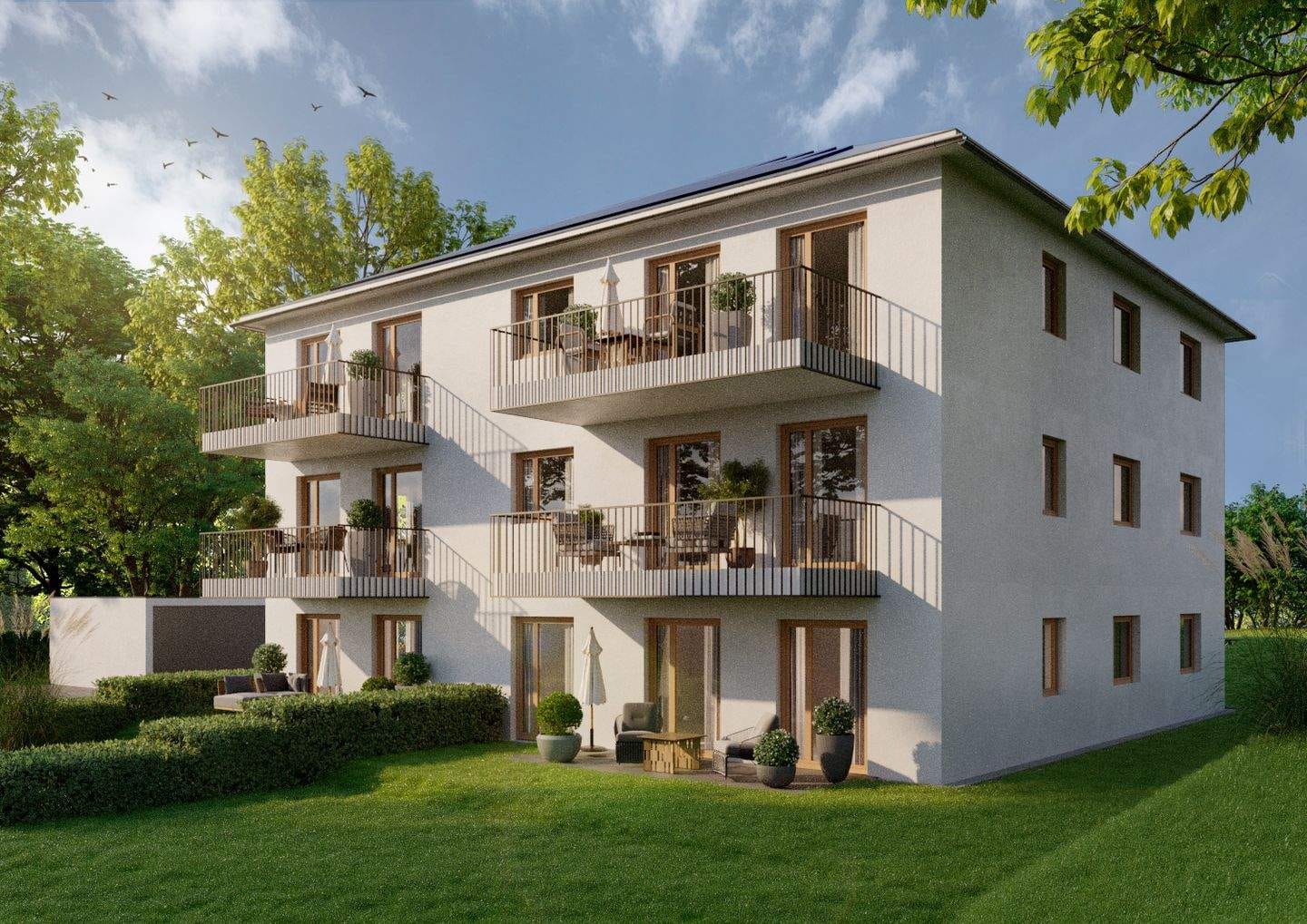 Immobilie in Bernhardswald - 3-Zimmer-Neubauwohnung in Bernhardswald - Bild 0