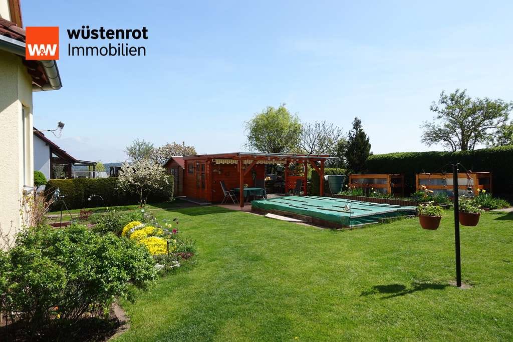 Immobilie in Kraftsdorf - Gepflegtes Einfamilienhaus mit Einliegerwohnung in idyllischer Lage zwischen Jena und Gera - Bild 2