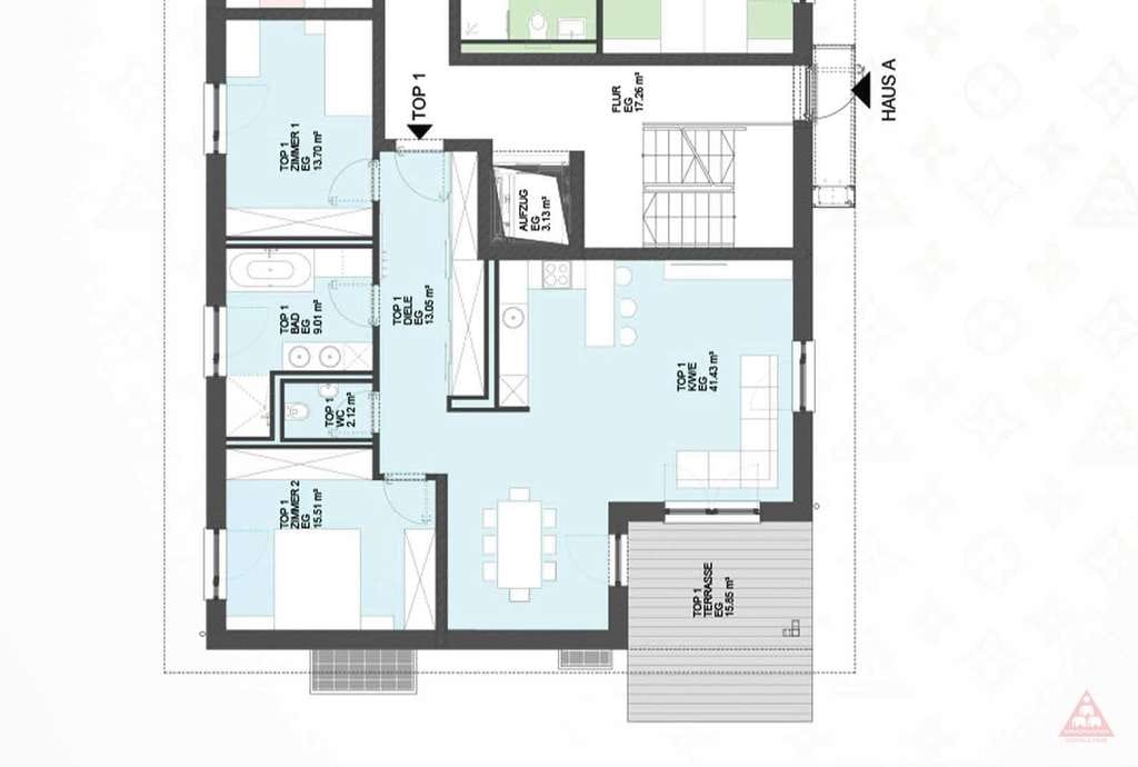 Immobilie in Altenthann - großzügige 4-Zimmer Neubauwohnung inkl. Einbauküche zur Kapitalanlage - Provisionsfrei !! - Bild 3