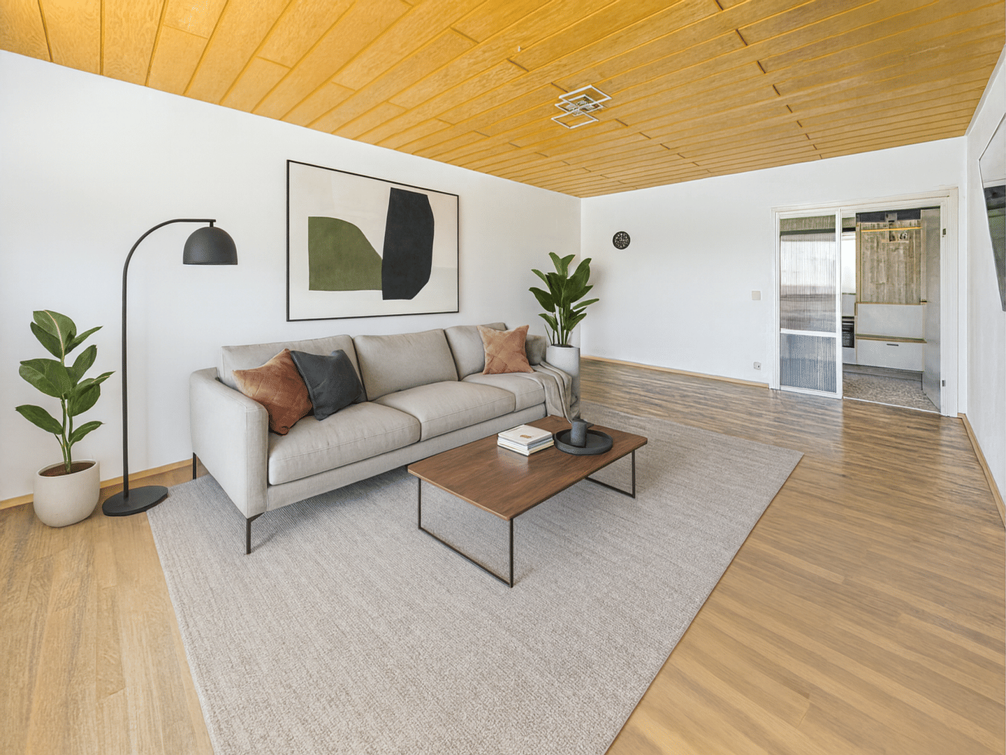 Immobilie in Obersulm - Traumhafte Feldrandlage in Obersulm – Stilvolle Wohnung mit einzigartigem Ausblick (Variante) - Bild 2