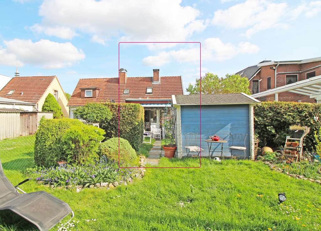 Immobilie in Bad Segeberg - Vermietete Doppelhaushälfte - zentrumsnah mit schönem Garten - Bild 2