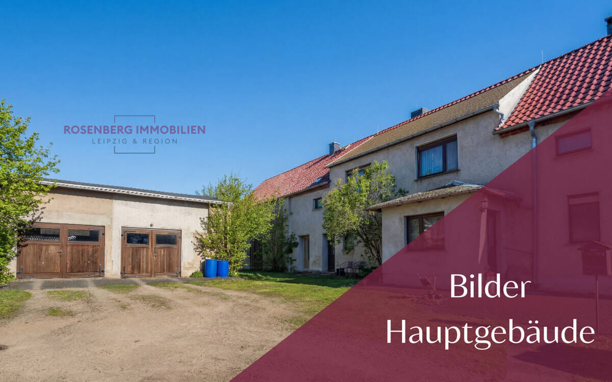 Immobilie in Cavertitz - Zwei Häuser auf großzügigem Grundstück mit viel Potenzial in ländlicher Lage - Ideal für Familien! - Bild 1