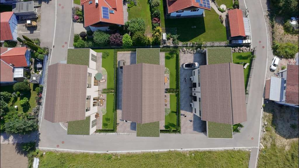 Immobilie in Wildpoldsried - NEUBAU-DHH! MODERNES Wohnen mit SICHTDACHSTUHL! Leben im ENERGIEDORF Bayerns! Effizienzhaus 55! - Bild 3