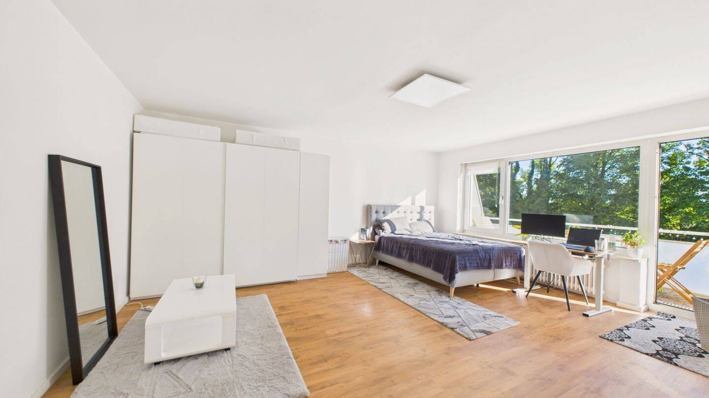 Immobilie in München - HEGERICH: Vermietete Erbpacht-1-Zimmer-Wohnung in München-Pasing! - Bild 1
