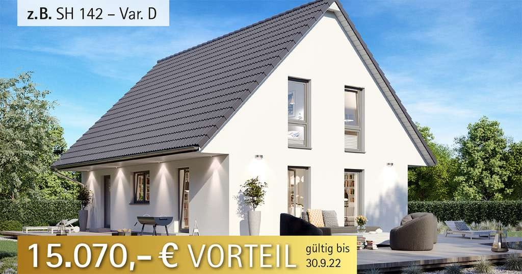 Immobilie in Mellrichstadt - Sparen Sie mit unserem Jubiläumshaus SH 142 D - Einfamilienhaus - Bild 1