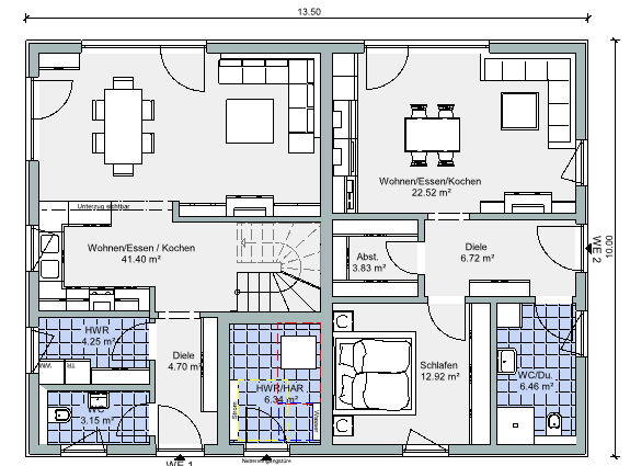 Immobilie in Starzach - Generationenhaus "Plus 223" mit seperatem Appartment im Grünen - Bild 1