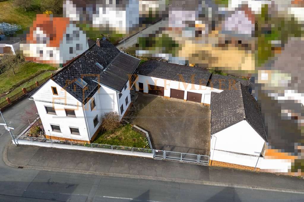 Immobilie in Schöffengrund - Platz für Familie und Hobby in Schöffengrund-Niederquembach! - Bild 1