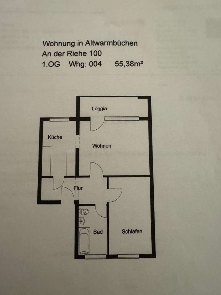 Immobilie in Isernhagen - Charmantes 2 Zimmer, Wohnung mit Potenzial in gefragter Lage von Altwarmbüchen! - Bild 4