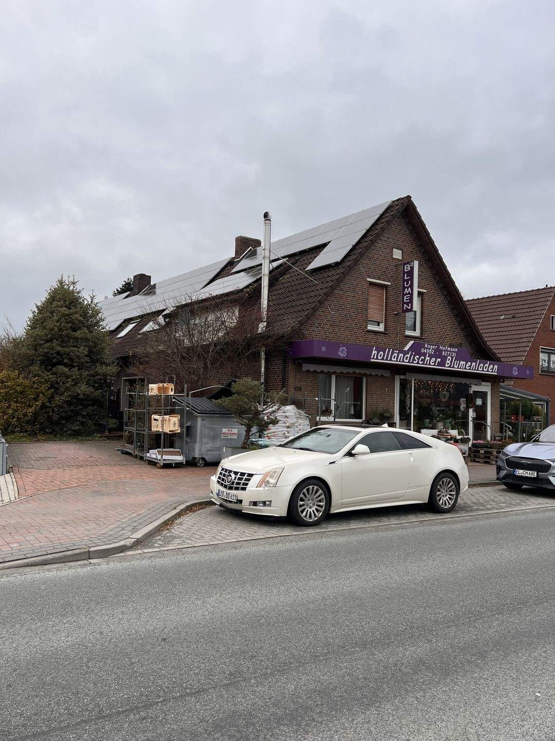 Immobilie in Ostrhauderfehn - Wohnen & Arbeiten im Grünen: Mehrfamilienhaus mit etablierter Gärtnerei, viel Platz und PV-Anlage - Bild 2