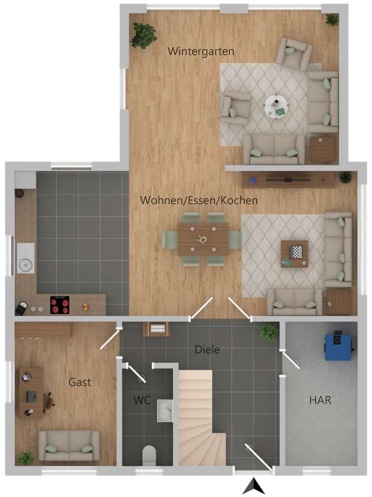 Immobilie in Kloster Lehnin - Vom Rohbau bis zum Feinschliff – alles massiv... - Bild 1