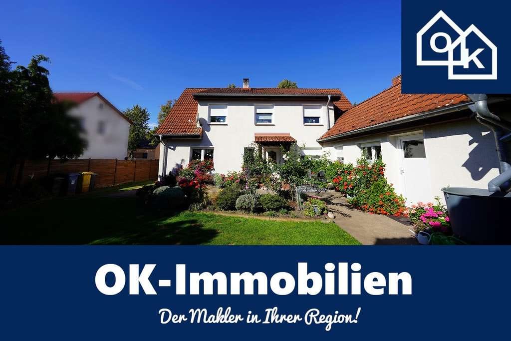 Immobilie in Colbitz - Colbitz - Schön saniertes EFH mit Garage/Werkstatt, beheizte Waschküche auf großem Grundstück - Bild 0