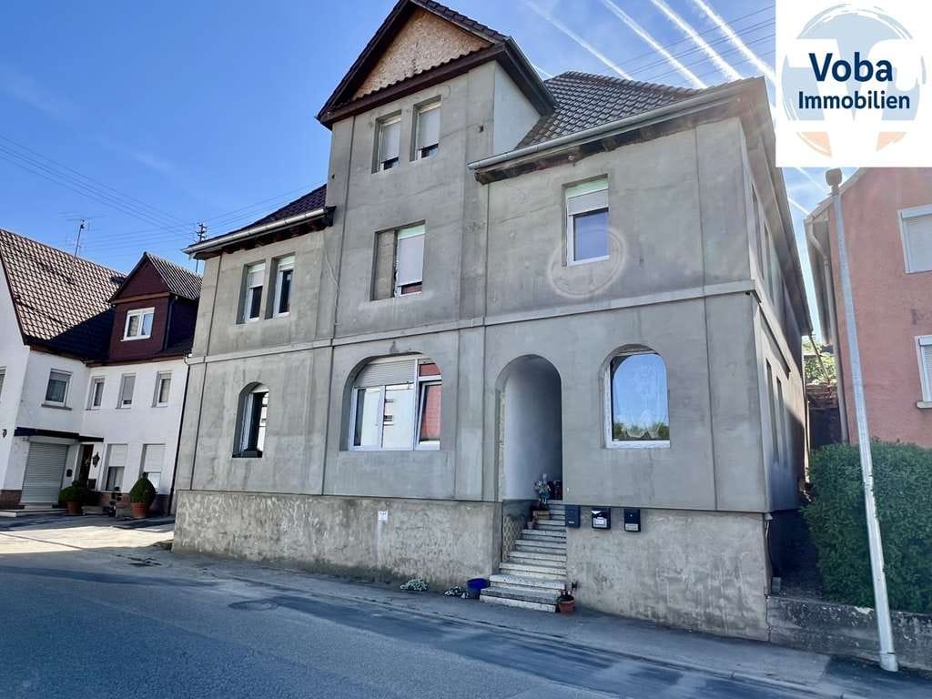 Immobilie in Möckmühl - Züttlingen - renovierungsbedürftiges Mehrfamilienhaus für Zimmervermietung zu verkaufen. - Bild 0
