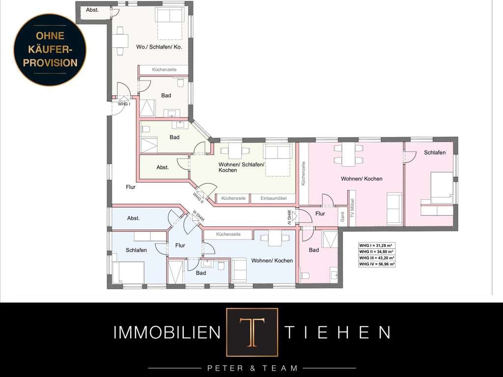 Immobilie in Meppen - 4 gewinnt Wohnraum – Entwicklungspotenzial für kompakte Vermietungseinheiten in Meppens Zentrum! - Bild 0