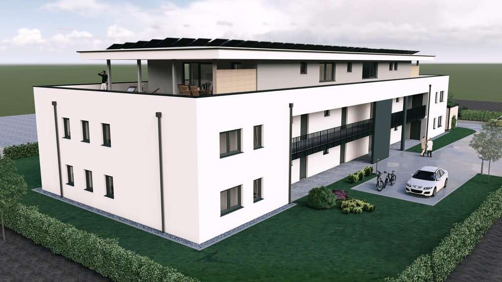 Immobilie in Julbach - Penthouse-Wohnung im KfW-40-QNG Standard - WHG 11 - 107qm - Bild 2