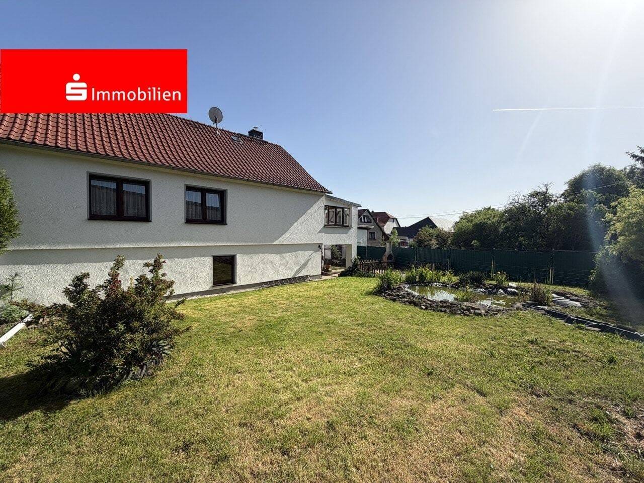 Immobilie in Bad Sulza - Großzügiges Zweifamilienhaus mit schönem Garten! Zwei Wohnungen, zwei Eingänge, ein Haus! - Bild 0