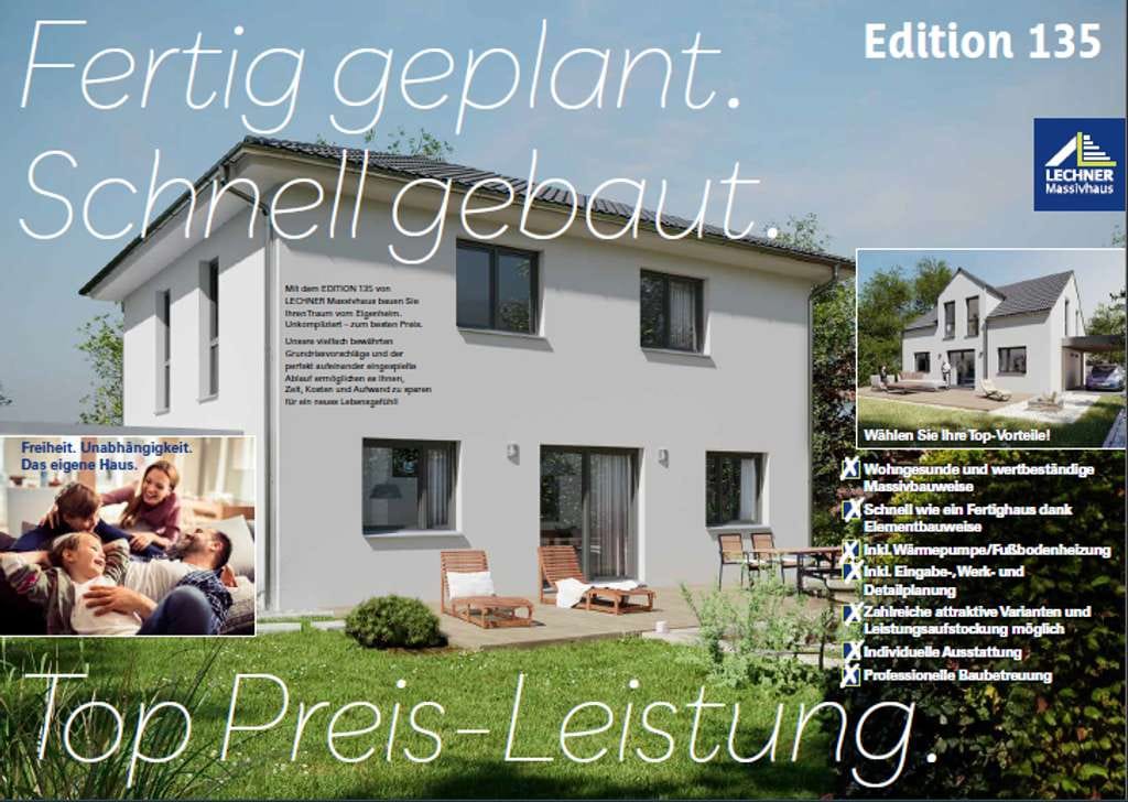 Immobilie in Langewahl - Ökologisch und werterhaltend Bauen mit Lechner Massivhaus - Bild 0