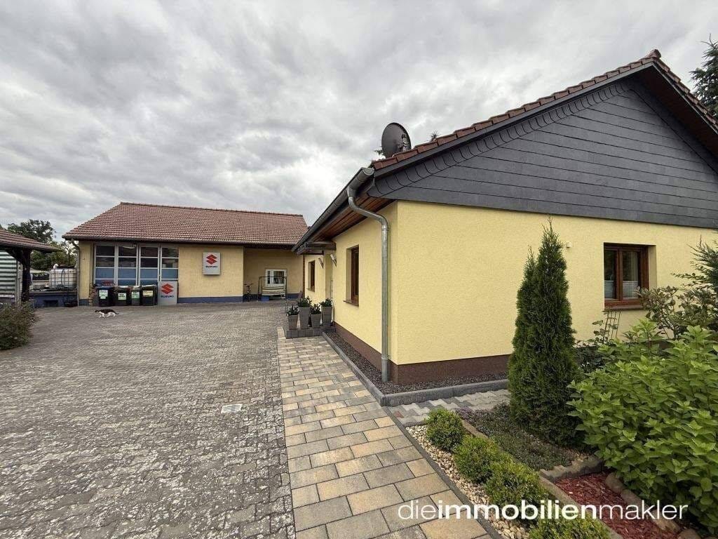Immobilie in Lübben (Spreewald) - Einfamilienhaus + Geschäftshaus in beliebter Wohnlage in Lübben - Bild 2