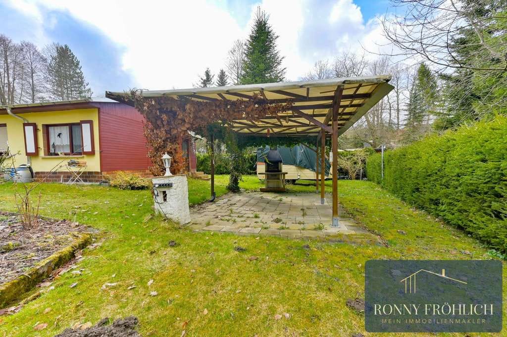Immobilie in Burkhardtsdorf - ganzjährig nutzbar Wochenendhaus Burkhardtsdorf Gartenbungalow mit Möbeln & Technik Pachtgrundstück - Bild 4