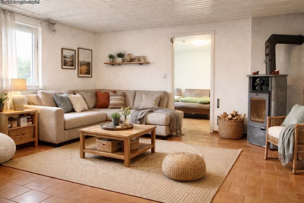 Immobilie in Loffenau - Mit starken Fördervorteilen zur Traumimmobilie: 4 Zimmer Maisonettewohnung, Garten und große Scheune - Bild 0