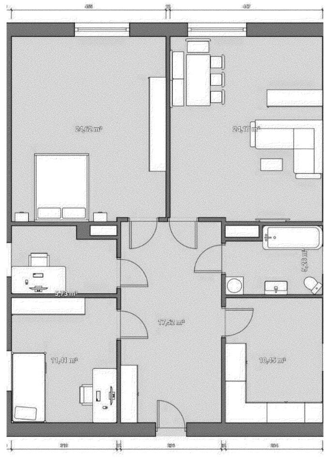 Immobilie in Maxhütte-Haidhof - Etagenwohnung in Maxhütte-Haidhof - Bild 2