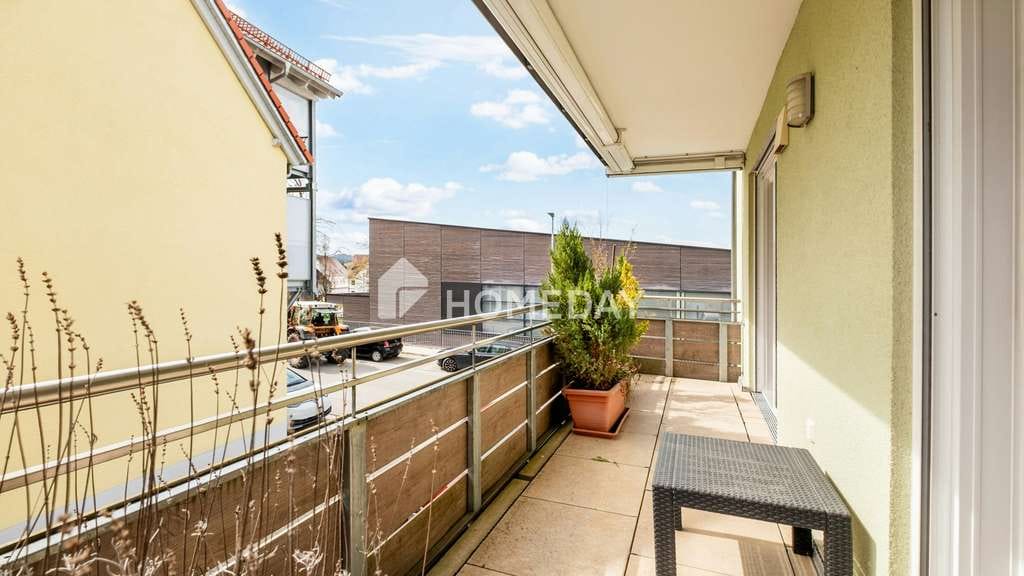 Immobilie in Fischach - Barrierefreie 2-Zimmer-Wohnung mit Balkon und Tiefgaragenstellplatz im betreuten Wohnen - Bild 1