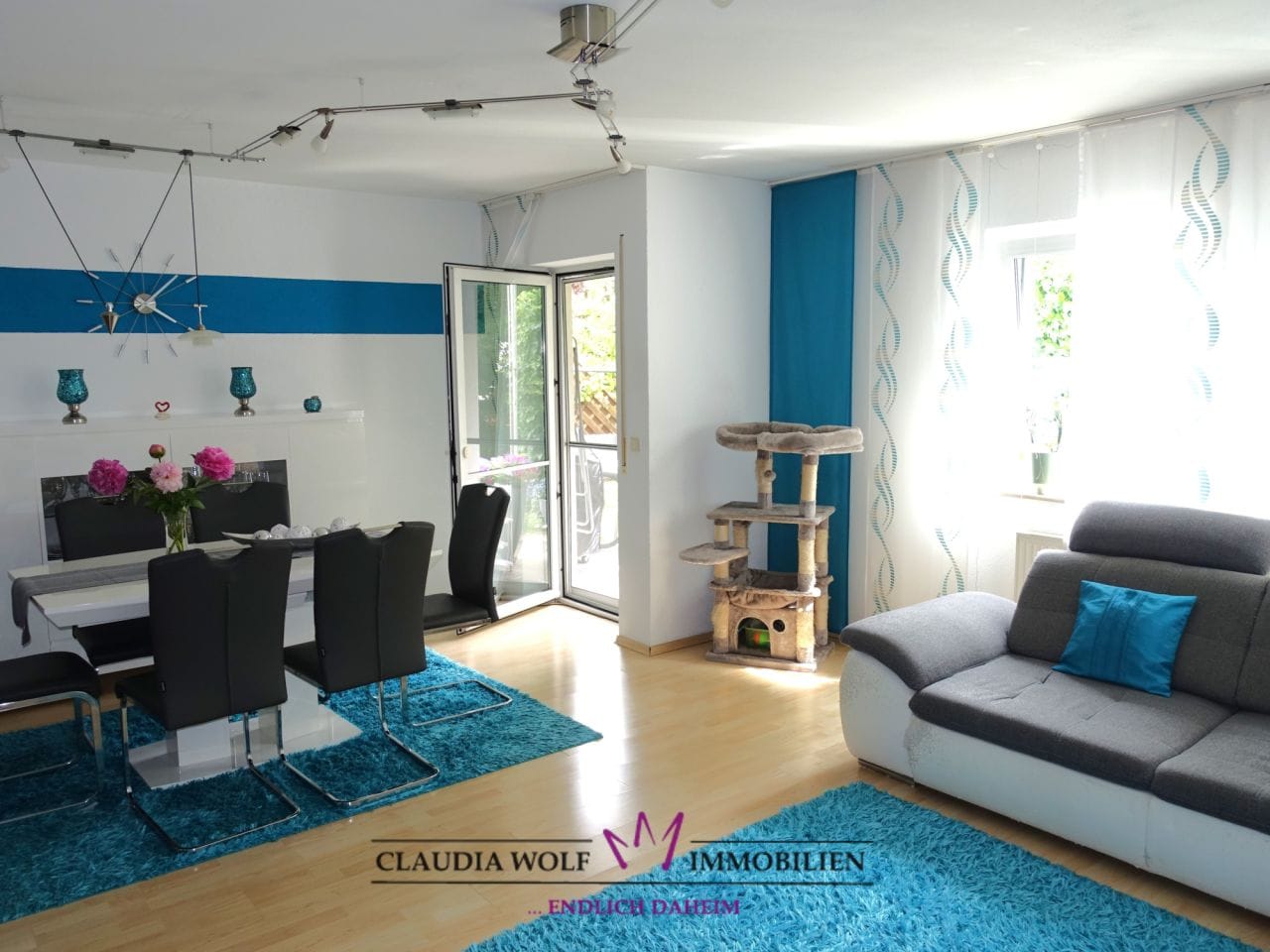 Immobilie in Dinkelsbühl - *** DIE PERFEKTE WOHNUNG IN ALTSTADTNÄHE! Schöne 3-Zimmer-Erdgeschosswohnung mit Terrasse in Dinke - Bild 0