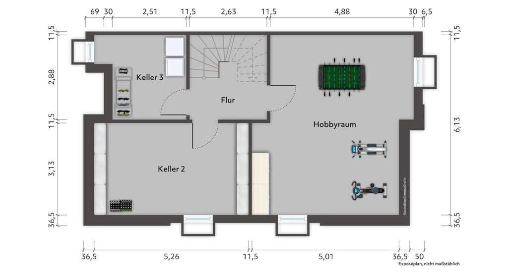 Immobilie in Börnsen - Neuwertige DHH mit Vollkeller und Doppelcarport in ruhiger Wohnlage in Börnsen - Wentzel Dr. - Bild 4