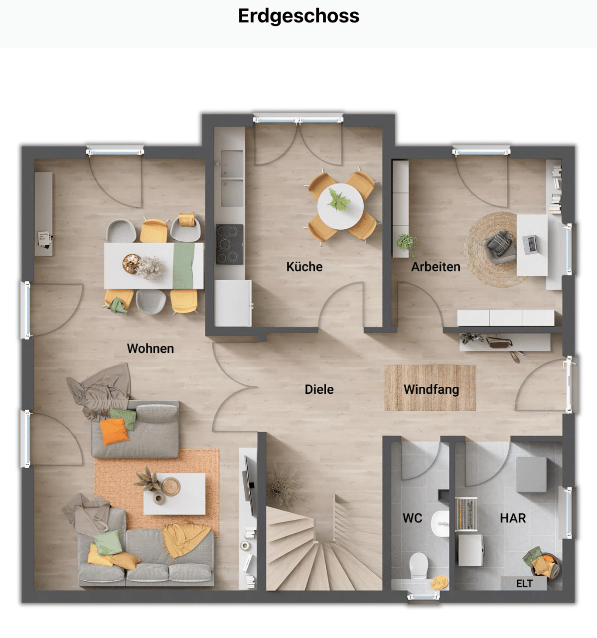 Immobilie in Lehesten - Town & Country Lichthaus 152 – 6 Zimmer auf 162 m² | Grundstück 538 m² in Lehesten - Bild 2