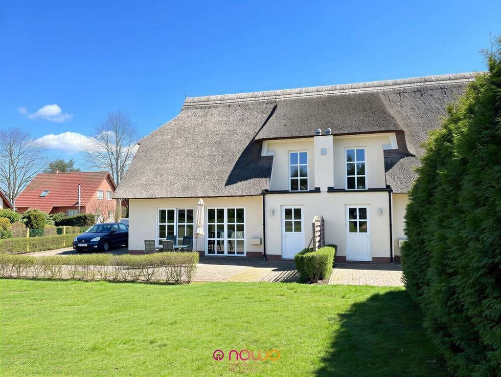 Immobilie in Garz - Meer, Sonne, mehr Rendite: Reetdach-Doppelhaus, Sonneninsel Usedom 2x81 m² + Ausbaupotenzial im Dach - Bild 3
