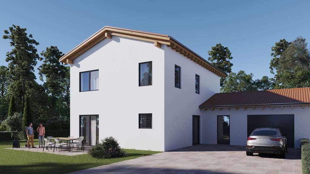 Immobilie in Leiblfing - Endlich Platz für alle: Modernes EFH mit 4 Schlafzimmern & Garten - Bild 0