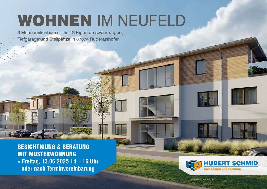 Immobilie in Ruderatshofen - Wohnen Im Neufeld (122), 87674 Ruderatshofen - Bild 0