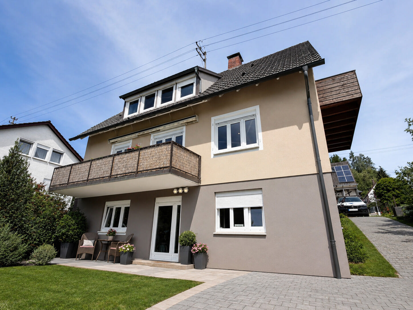 Immobilie in Spiegelberg - Ankommen, durchatmen, wohlfühlen – großzügiges Wohnhaus mit traumhaftem Ausblick - Bild 3