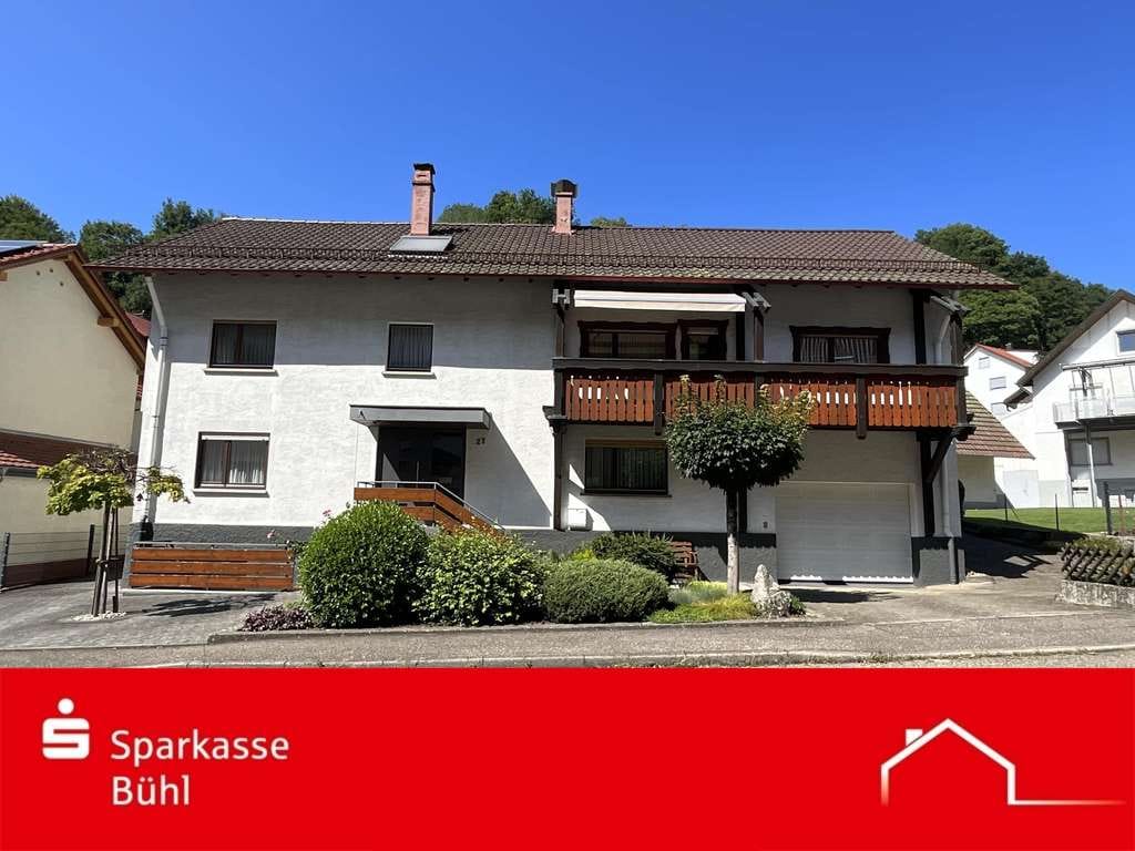 Immobilie in Bühlertal - Solide Substanz, viel Raum, großer Garten - machen Sie daraus Ihr Zuhause - Bild 0