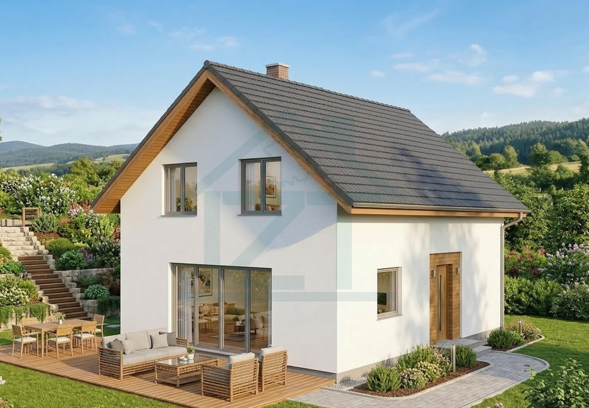 Immobilie in Heideland - Einfamilienhaus inklusive 810 m² Grundstück in Großhelmsdorf - Bild 0