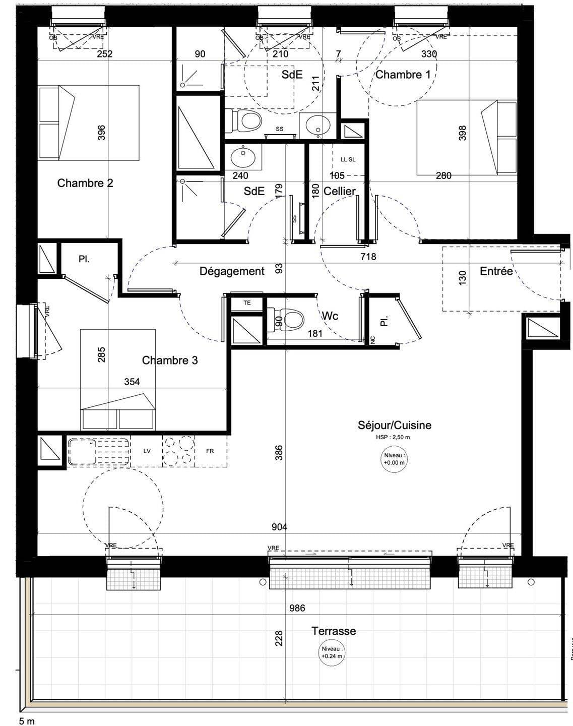 Immobilie in Neu Darchau - Prachtvolles T4, letzte Etage Südwest/Terrasse 23 m² - Bild 2