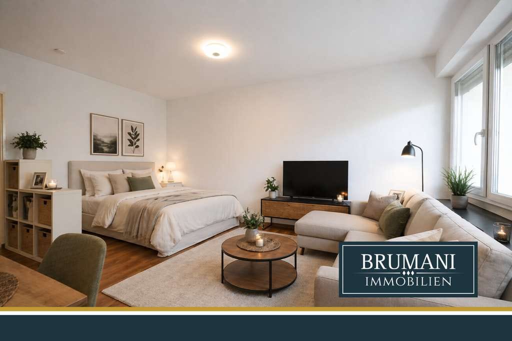 Immobilie in Gundelfingen - BRUMANI | Sanierte und bezugsfreie 1-Zimmer-Wohnung mit Balkon und Stellplatz in Gundelfingen - Bild 0