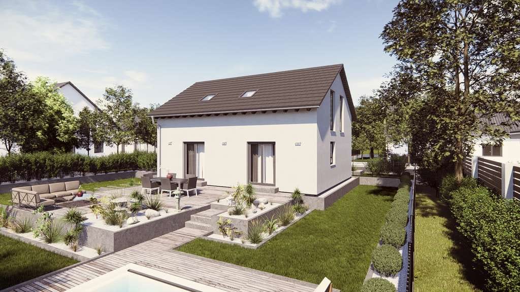 Immobilie in Gimbsheim - Massives QNG Einfamilienhaus  von Einsteinhaus. - Bild 0