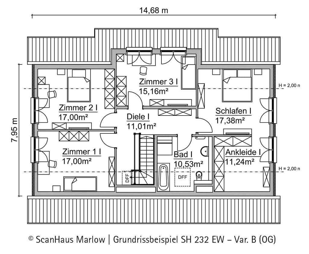 Immobilie in Mellrichstadt - Sparen Sie mit unserem Jubiläumshaus SH 232 EW Var. B - Generationenhaus - Bild 3