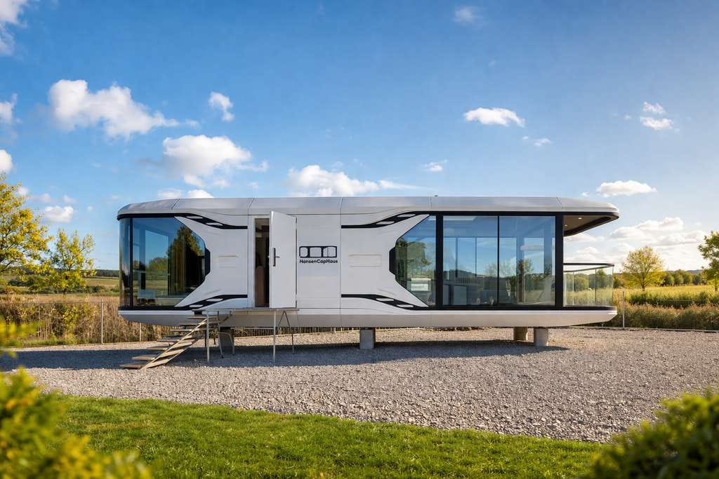 Immobilie in Rankwitz - Modernes Kapselhaus mit 36,8 m² ideal für Glamping, Ferienvermietung oder Gästehaus - Bild 3