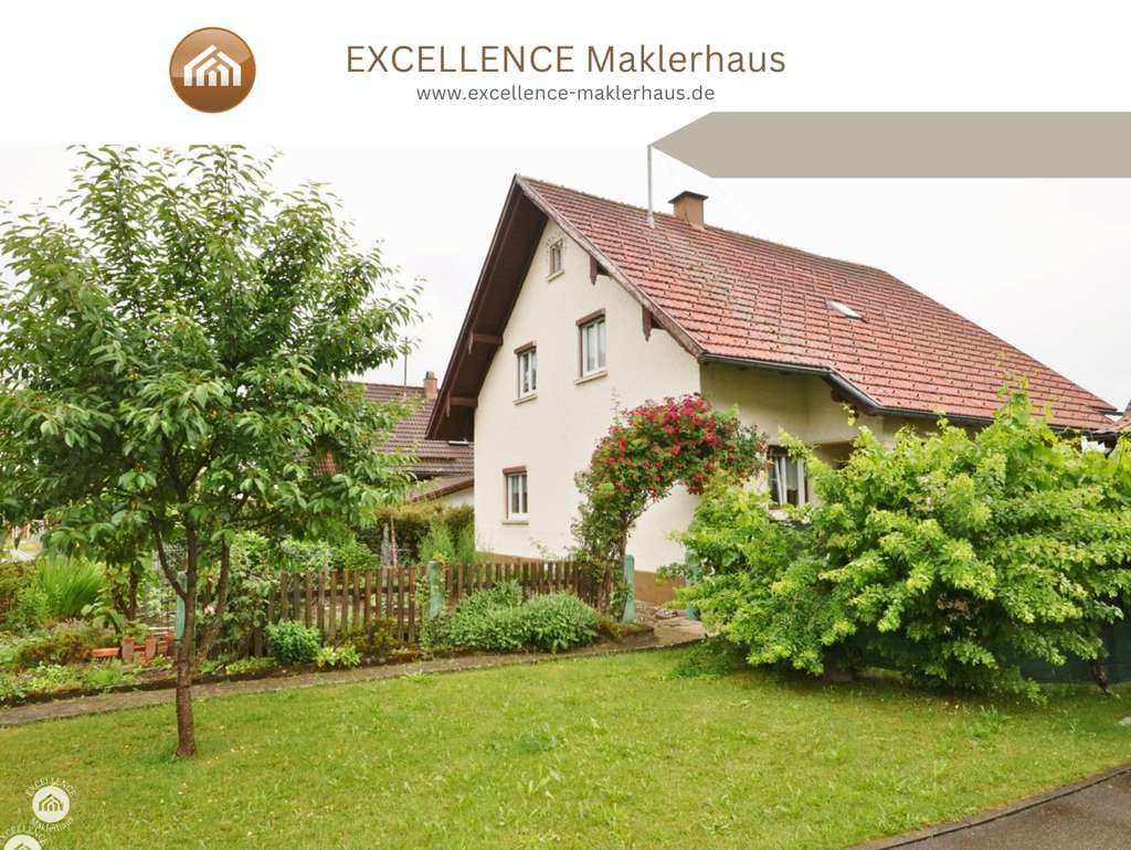 Immobilie in Bad Grönenbach - Charmantes Zweifamilienhaus mit Doppelgarage in Bad Grönenbach! - Bild 0