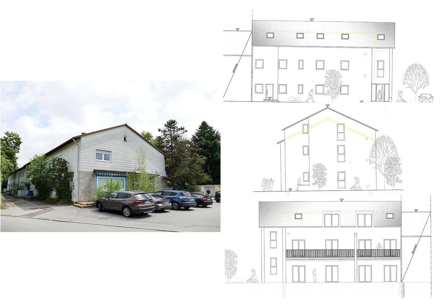 Immobilie in Waldkraiburg - Mehrfamilienhaus mit genehmigtem Umbau/Erweiterungsflächen - Bild 0