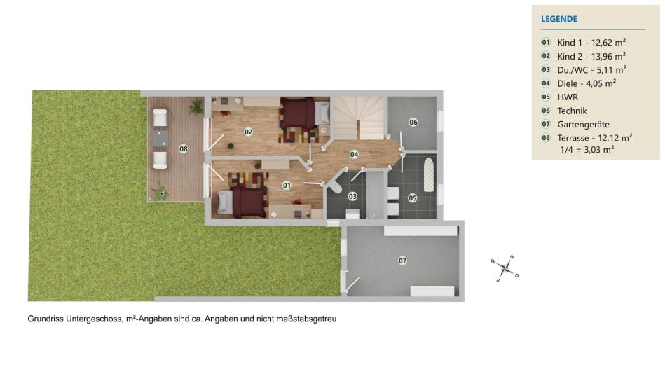 Immobilie in Neuburg am Inn - Moderne Neubau Doppelhaushälfte in Neukirchen a. Inn - Bild 2