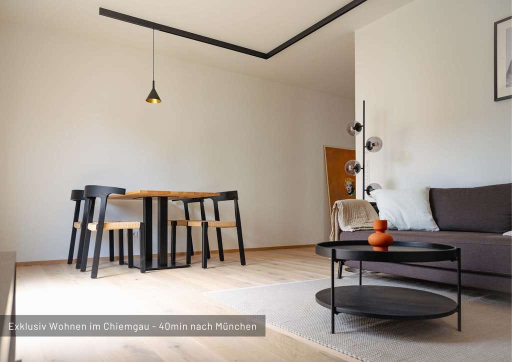 Immobilie in Bad Endorf - Sehr gut vermietbar! Moderne Eigentumswhg. im Chiemgau - 4km Chiemsee, fußläufig Einkauf & Therme - Bild 1