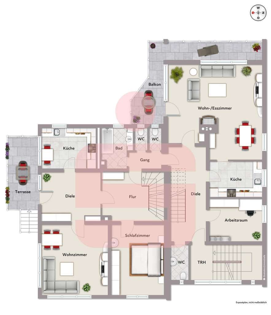 Immobilie in Bad Hindelang - Platz für Generationen und neue Ideen - großzügiges Zweifamilienhaus mit Ausbaupotential in "Bruck" - Bild 1