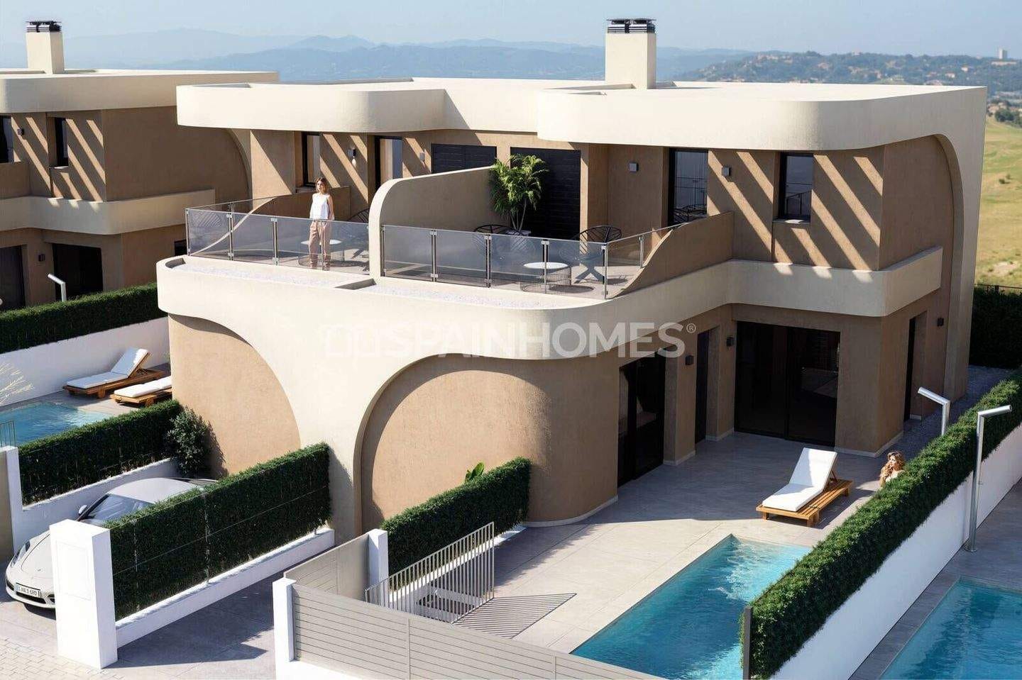 Immobilie in Neiße-Malxetal - Villen mit 3 Schlafzimmern und Garten in Daya Nueva, Alicante - Bild 0