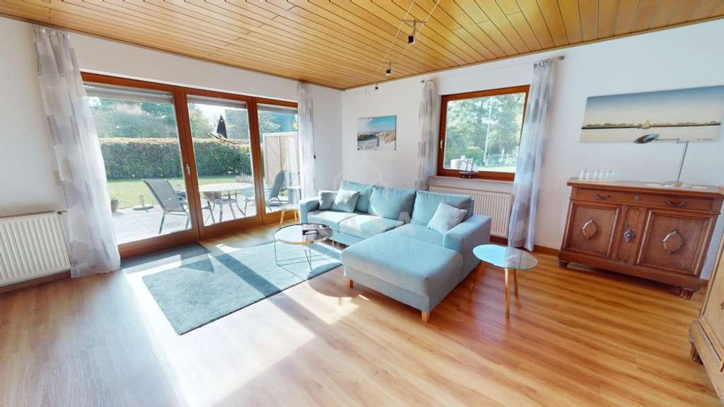 Immobilie in Detern - Attraktive Erdgeschosswohnung mit Terrasse und Garten– Wohnen nah am Jümmesee! - Bild 2