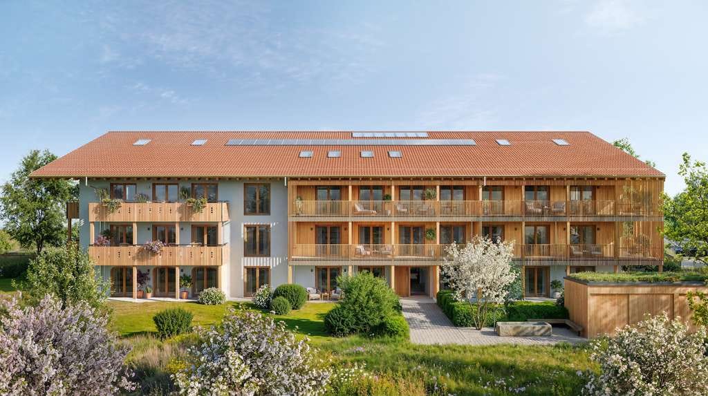 Immobilie in Amerang - Gartenparadies im Zenznhof: 4-Zimmer, Licht, Sonne, Garten. Mit KfW40-Förderung & QNG+ Standard - Bild 1